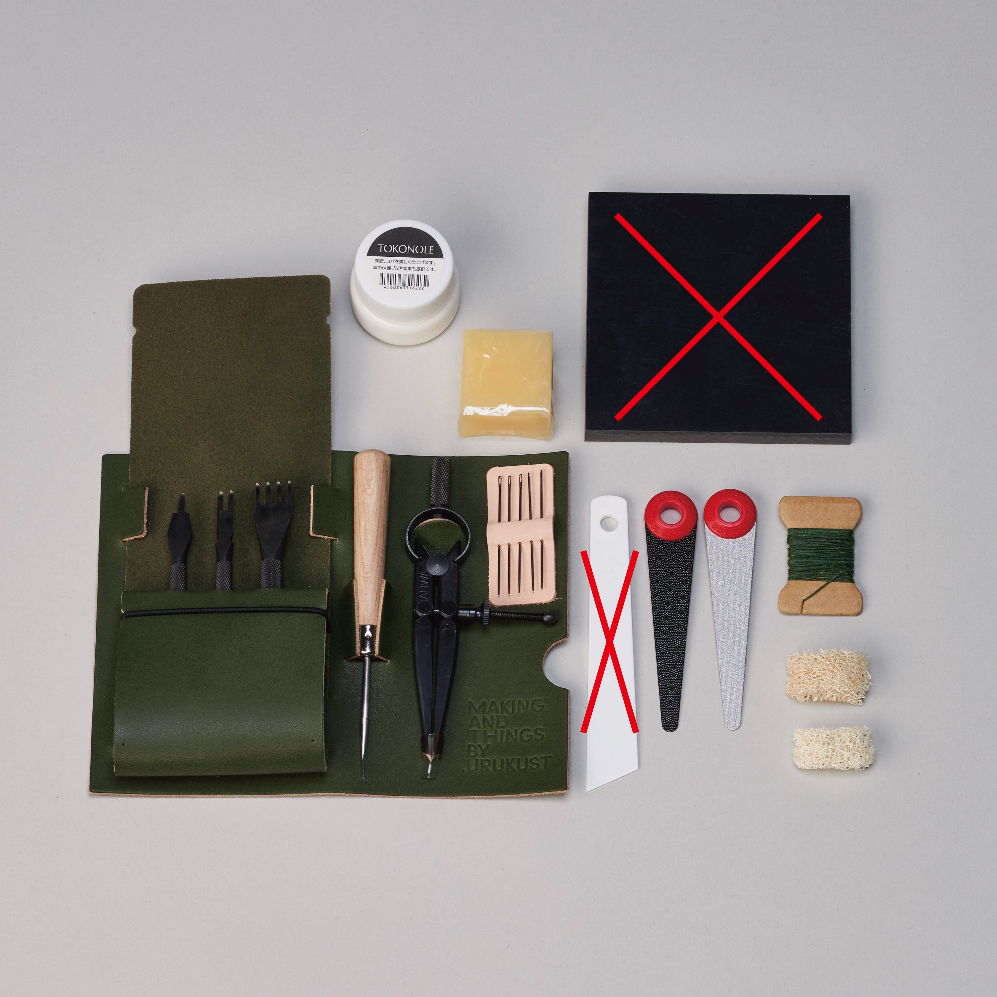 LEATHER TOOL SET