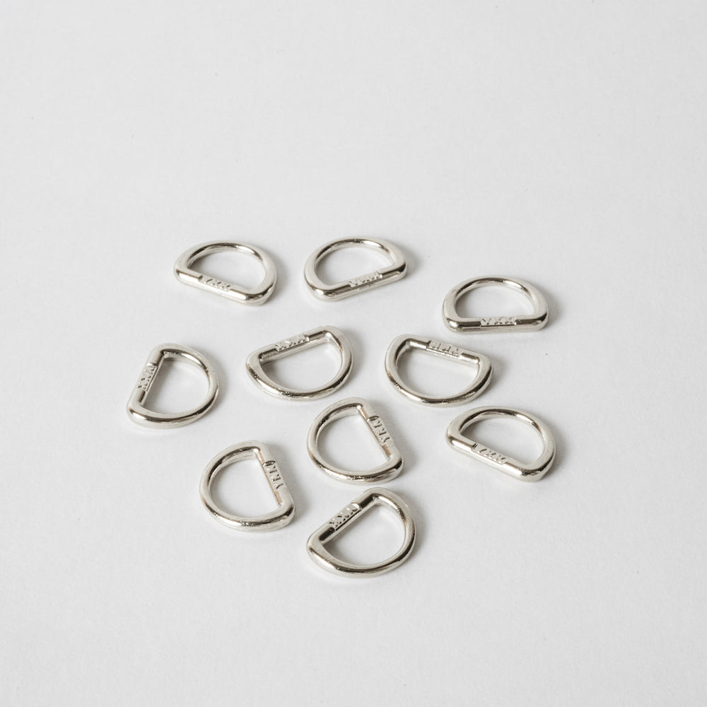 ファスナー用Dカン<N>10mm(10個入)