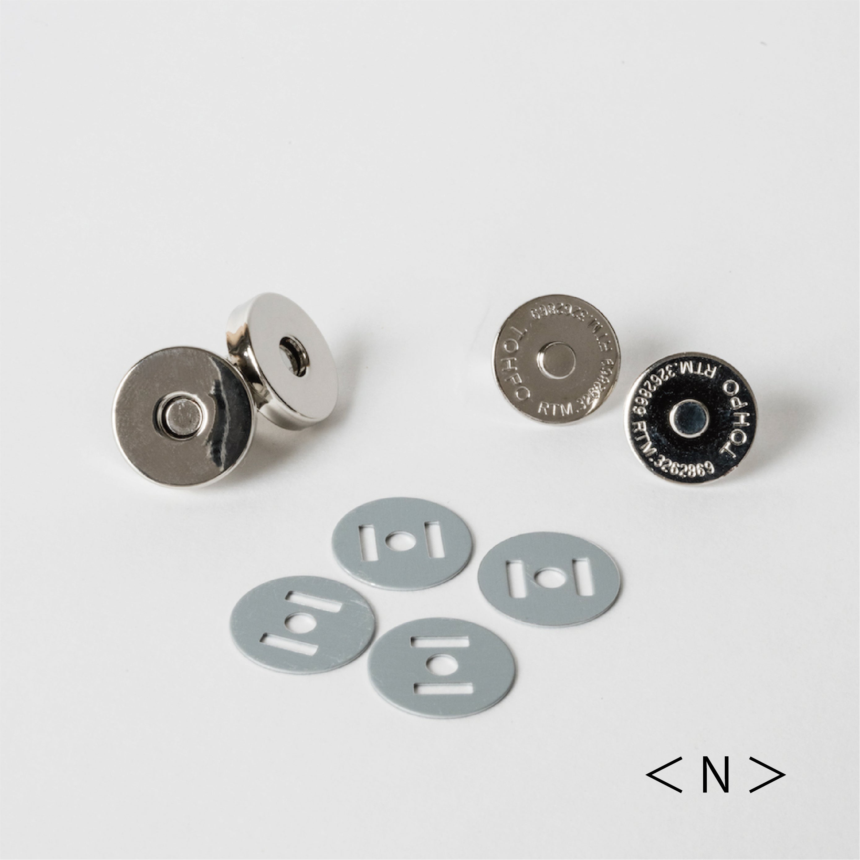 マグネットホック 15mm(2組入)