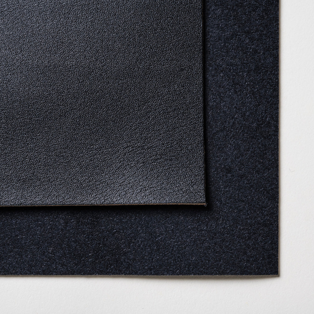 [SMALL SHEET] .URUKUST CLASSIC LEATHER 1.6mm / BLACK